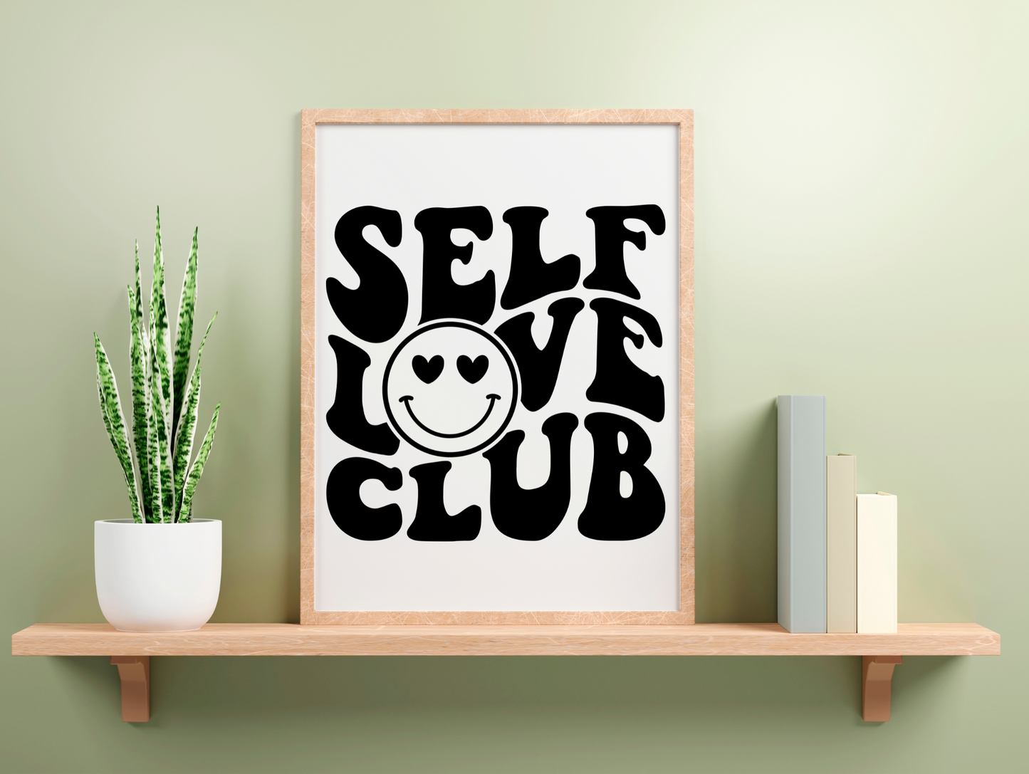 Self Love Club Framed Poster
