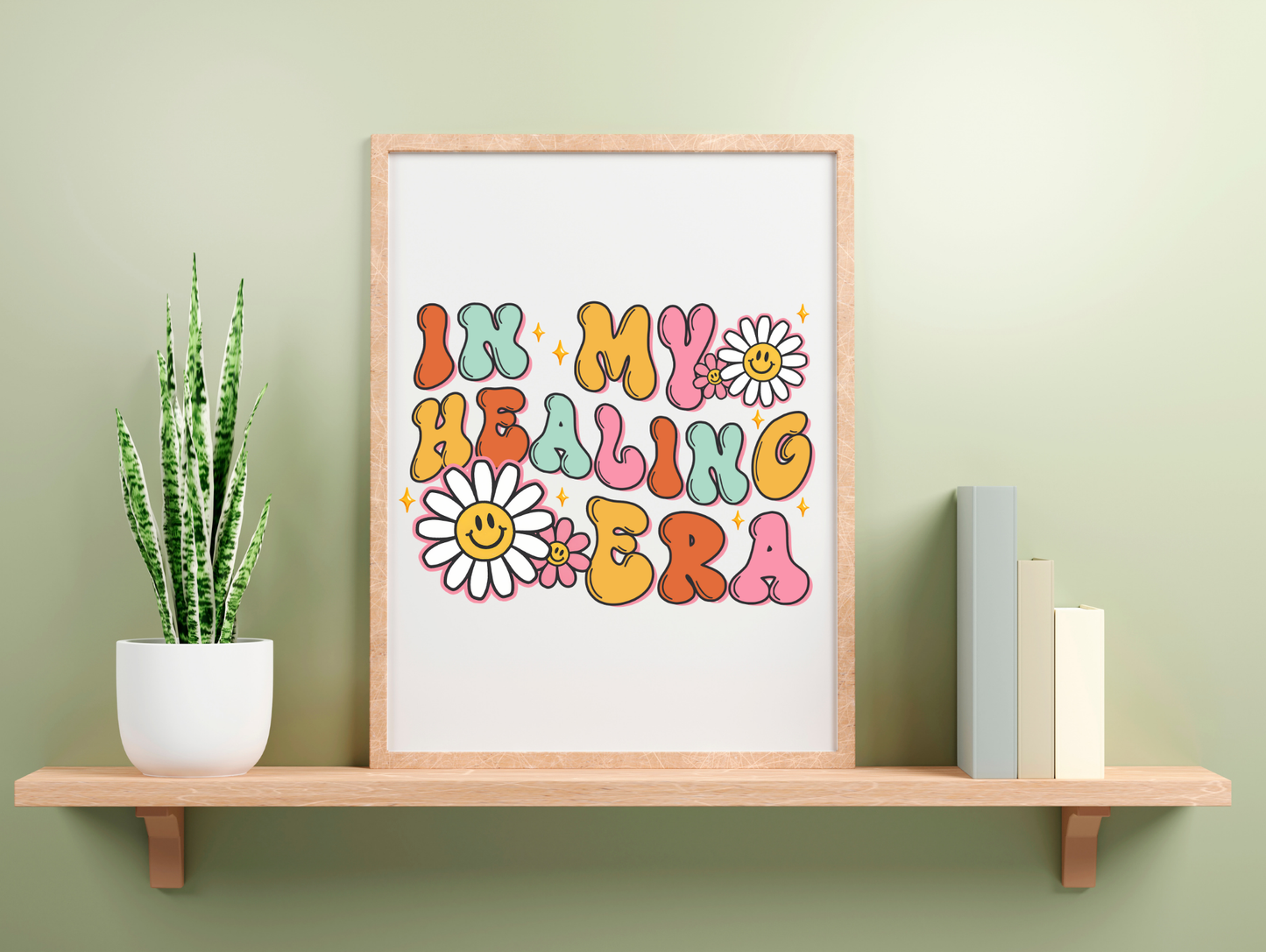 In My Healing Era Framed Poster