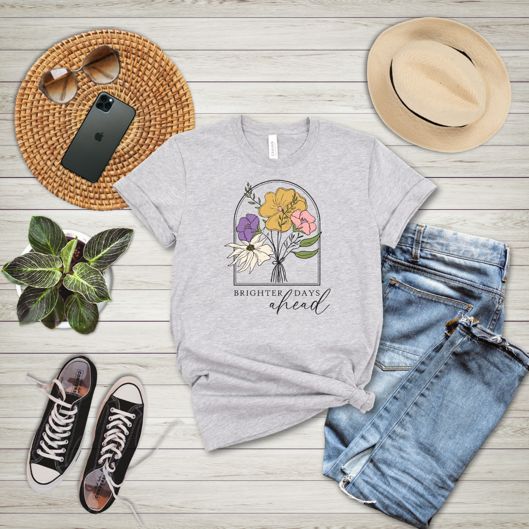 Brighter Days Ahead Wildflowers T-Shirt