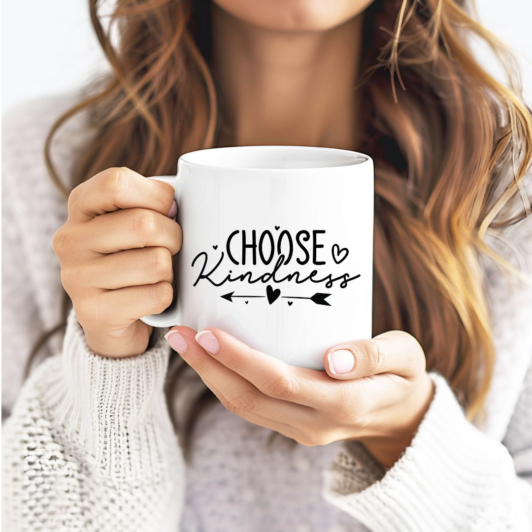 Choose Kindness Inspirational Coffee Mug