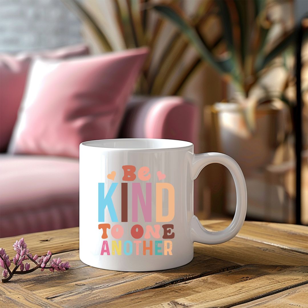 Be Kind To One Another Inspirational Coffee Mug