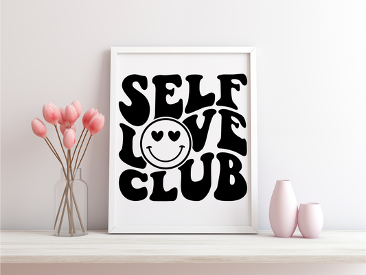 Self Love Club Framed Poster