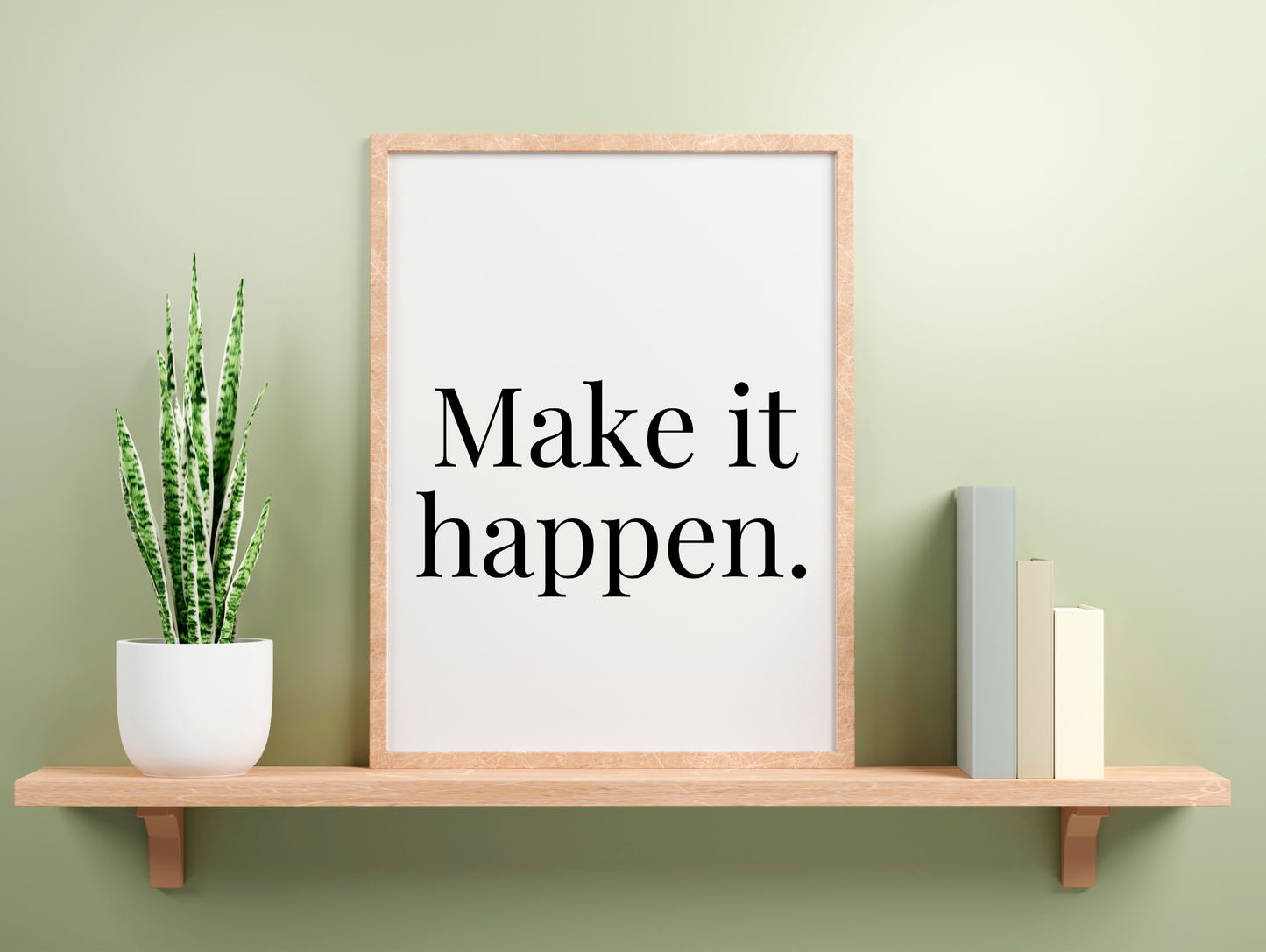 Make It Happen Framed Poster