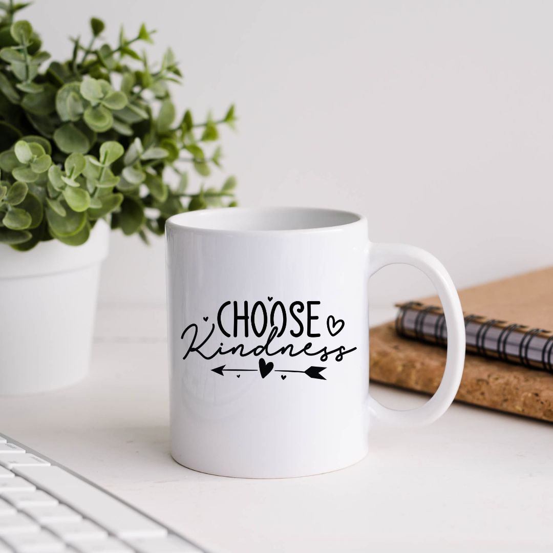 Choose Kindness Inspirational Coffee Mug