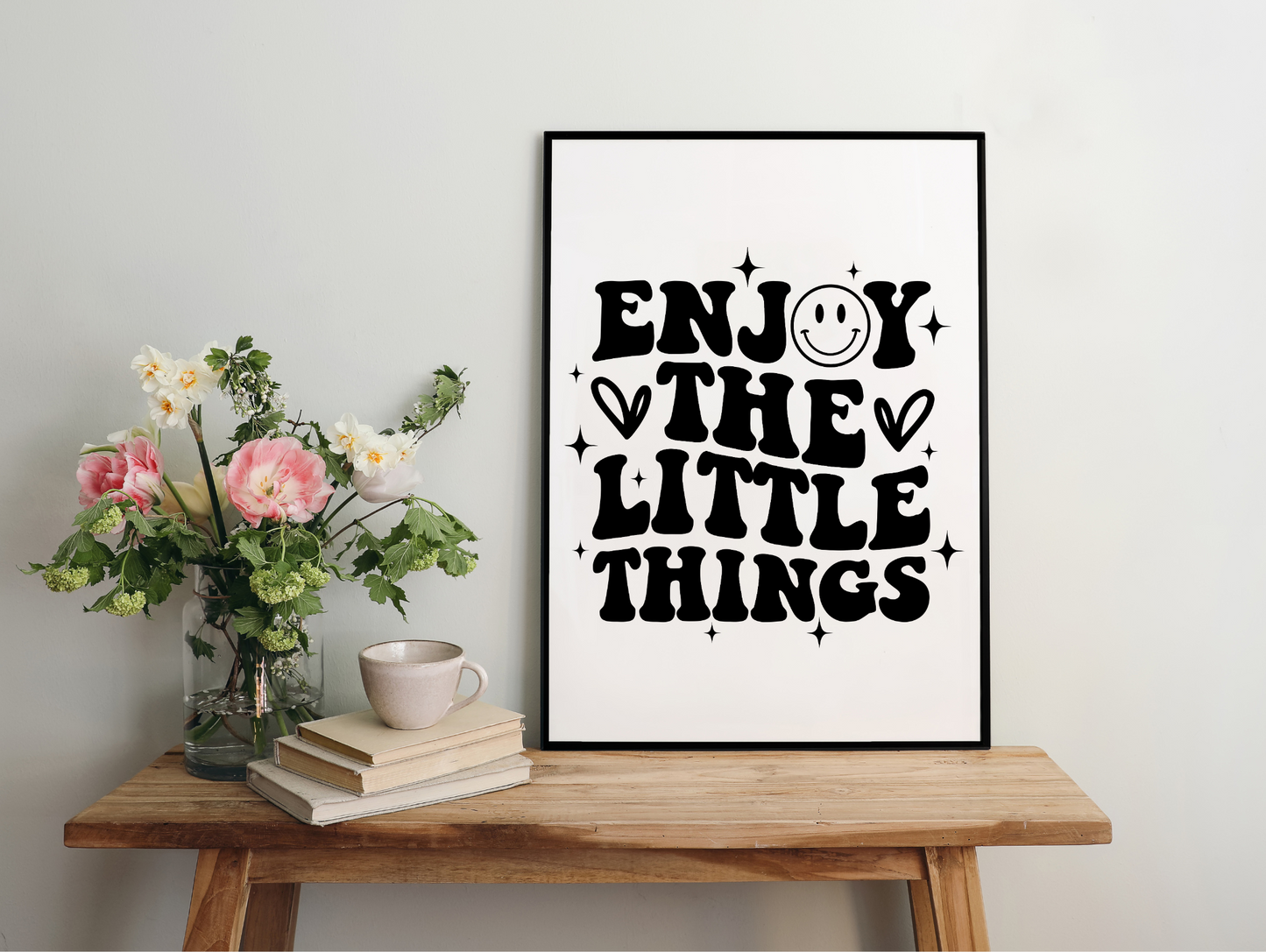 Enjoy The Little Things Framed Poster