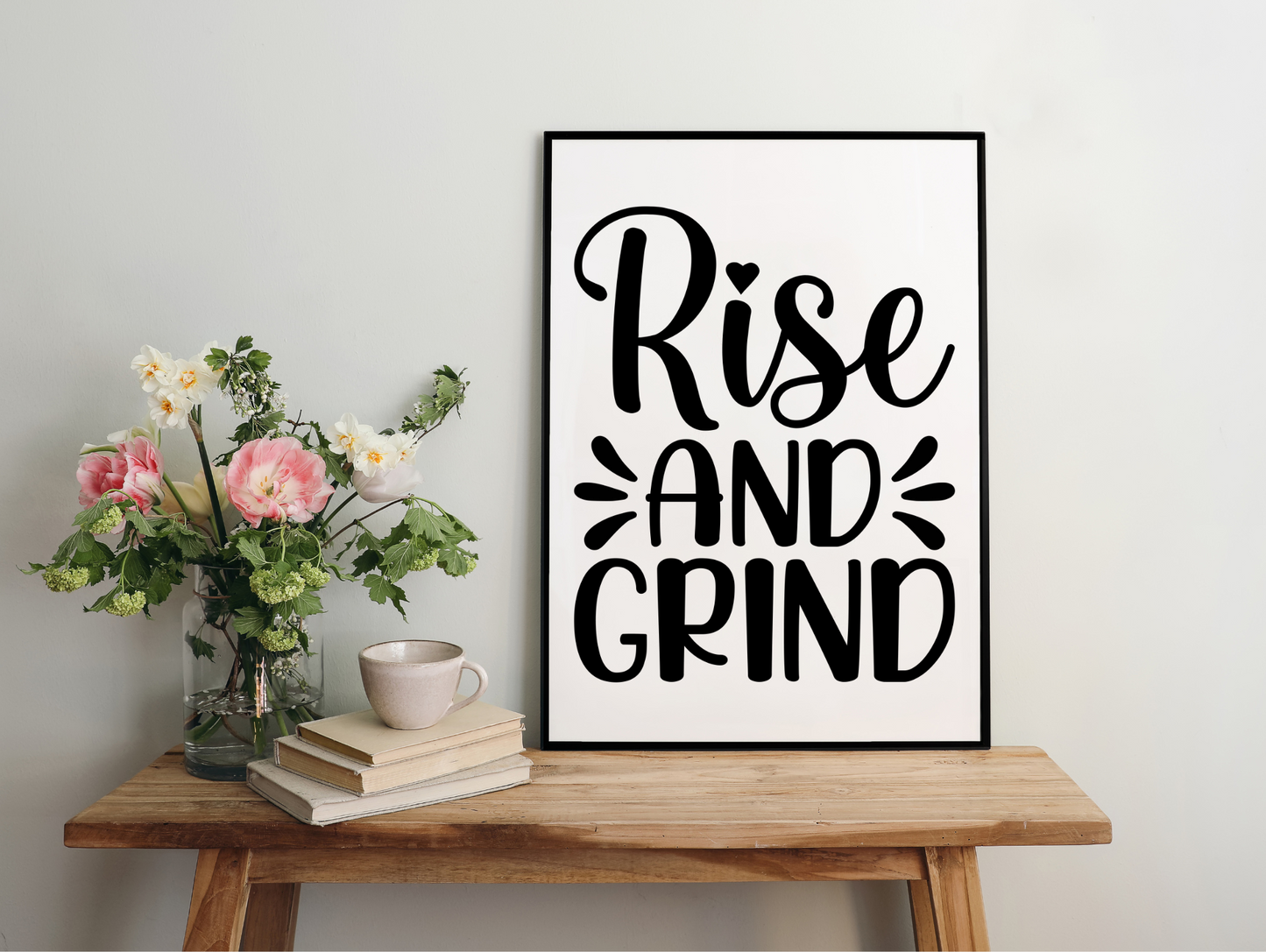 Rise And Grind Framed Poster