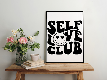 Self Love Club Framed Poster