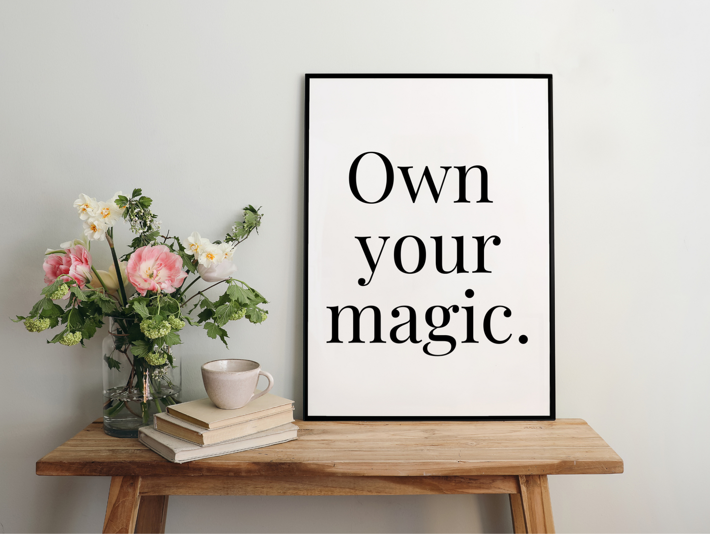 Own Your Magic Framed Poster