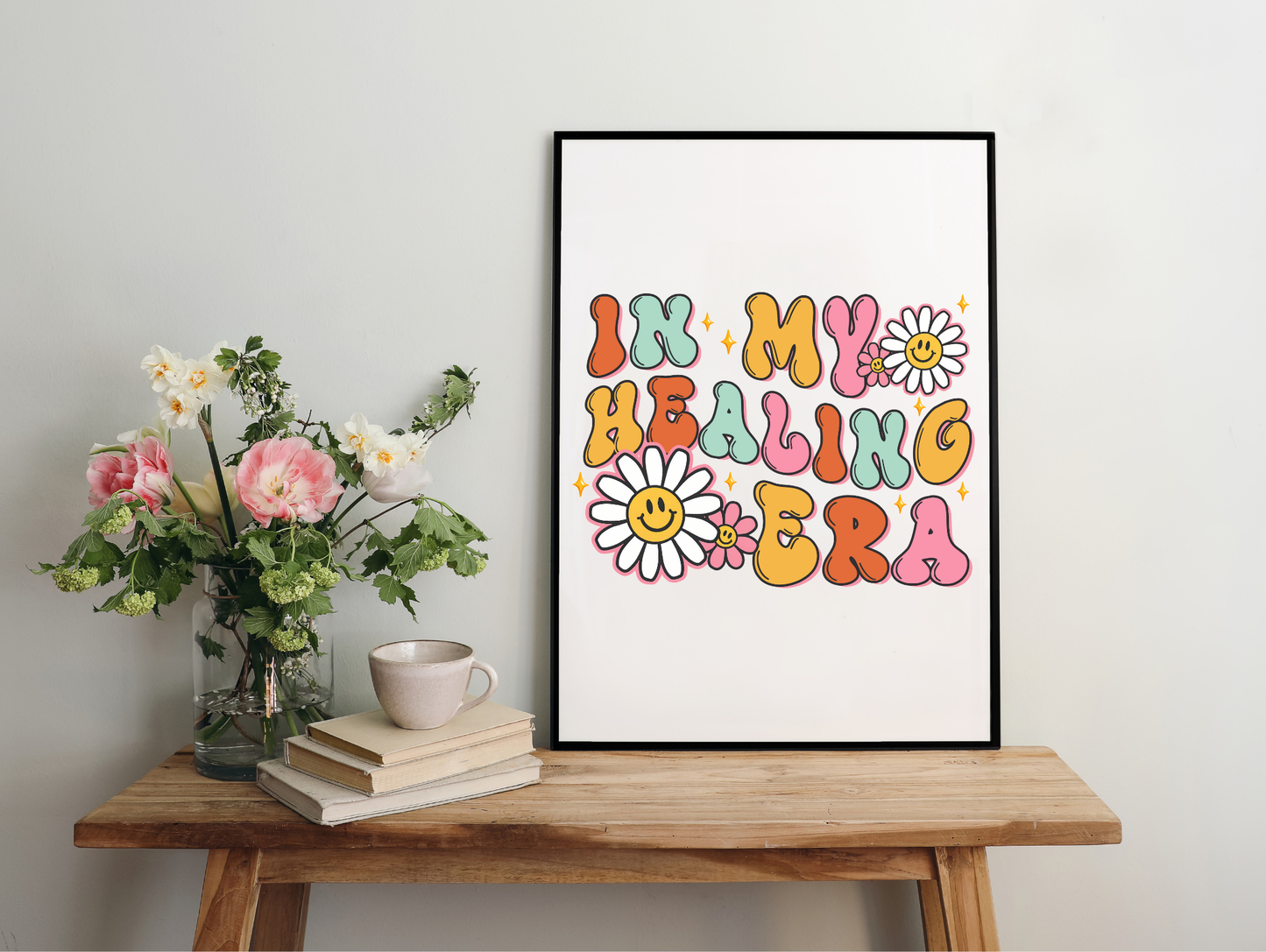 In My Healing Era Framed Poster